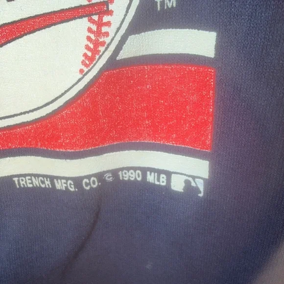Minnesota Twins Men's Vintage 1990 Navy Blue T-Shirt - Picture 5 of 8